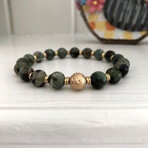 Green Opal Gemstone Bracelet